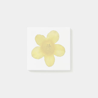 Gelbe Jasmin-Klebezettel Post-it Klebezettel