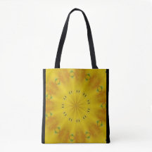 Gelbe Kaleidoskop-Tasche