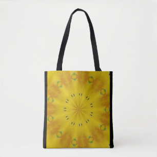 Gelbe Kaleidoskop-Tasche Tasche