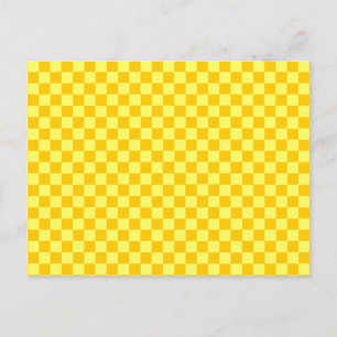 Gelbe Kombinationskarte Klassische Karton von STay Postkarte