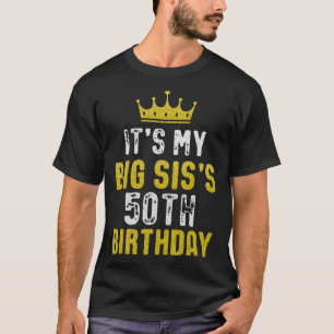Gelbe Krone 50. Tag für Schwester von Sister Brot T-Shirt