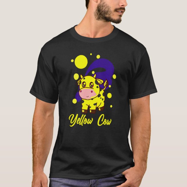 Gelbe Kuh T-Shirt (Vorderseite)