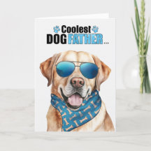 Gelbe Labrador Hund Cooler Vater Vatertag