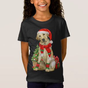 Gelbe Labrador Labrador Weihnachtsbaum Hund Lover  T-Shirt