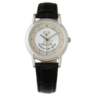 Gelbe Labrador Mama (Labrador Retriever Mama) Nied Armbanduhr