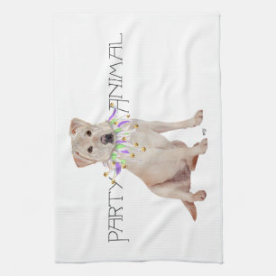 Gelbe Labrador Retriever-Party Geschirrtuch