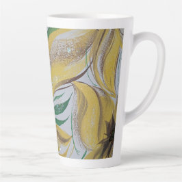 Gelbe Latte-Tasse Milchtasse