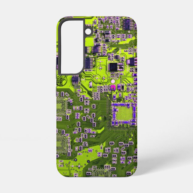 Gelbe Leiterkarte der gedruckten Leiterplatte Samsung Galaxy Hülle (Rückseite)