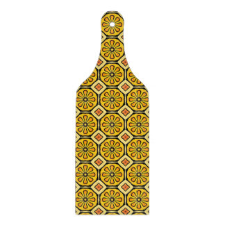 Gelbe Lemon Bloom Muster Schneidebrett