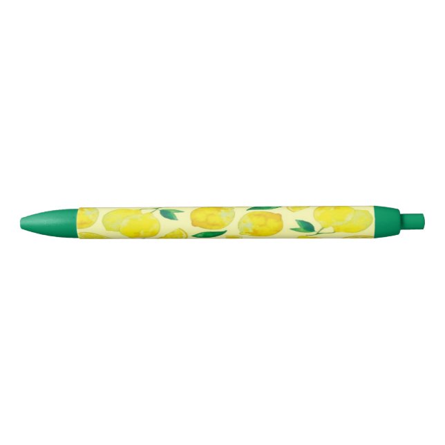 Gelbe Lemon Kugelschreiber (Vorderseite)