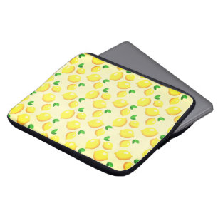 Gelbe Lemonen Laptop-Sieb Laptopschutzhülle