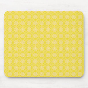 Gelbe Lemonen Mousepad