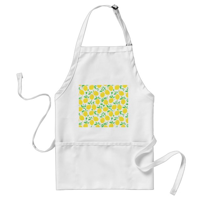 Gelbe Lemonen-Schürze Schürze (Vorne)