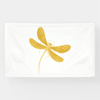 Gelbe Libelle Banner