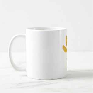 Gelbe Libelle Kaffeetasse