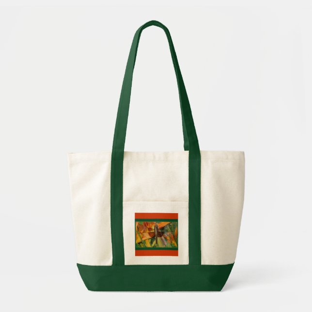 Gelbe Libfliege-Tasche Tragetasche (Vorne)