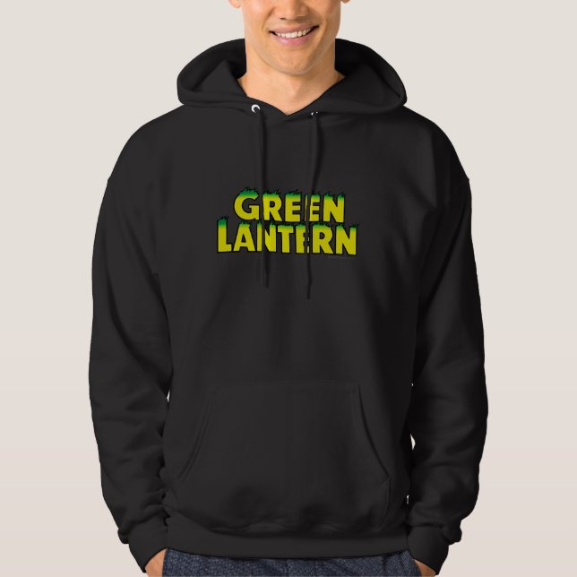 Gelbe Logo-Flammen Hoodie (Vorderseite)