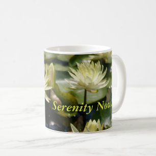 Gelbe Lotus-Seerosen Kaffeetasse