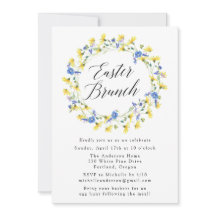 Gelbe Lüster und Blumenkohl-Osterbrunch