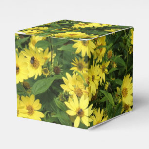 Gelbe Margeriten Geschenkschachtel