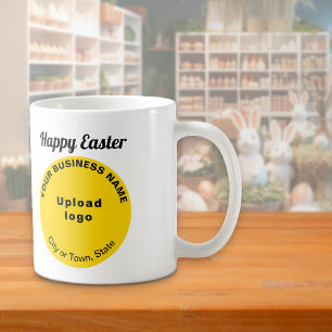 Gelbe Marke Ostern Mug Kaffeetasse