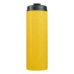 Gelbe Mauer Thermosbecher