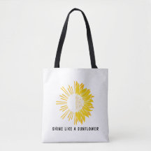 Gelbe Minimalistische Sonnenblume