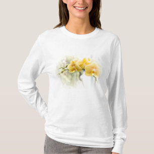 Gelbe Motten-Orchidee im Sonnenschein T-Shirt