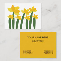Gelbe Narzissen-Blumen-Blumenhändler