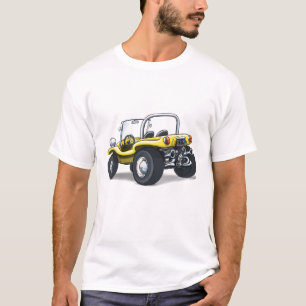 gelbe offene Buggy T-Shirt