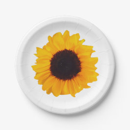Gelbe Orangenblüte 4Eve Pappteller
