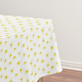 Gelbe Osterglocken Frühlingsmodern. Tischdecke
