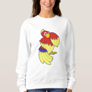 Gelbe Papagei Sweatshirt