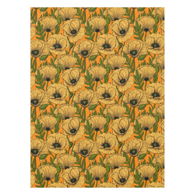 Gelbe Pfeffer Tischdecke (Vorderseite)