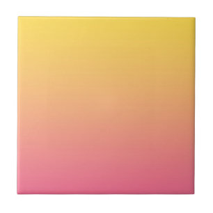 Gelbe Pink Farbe Fliese