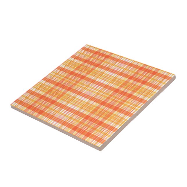 Gelbe Plane Fliese (Seite)