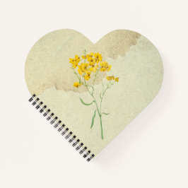 Gelbe Psilostrophe Sparsiflora Notizbuch