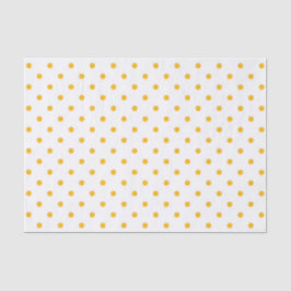 Gelbe Punkte Weißes Geschenk Wrap Mix Match Seidenpapier