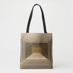 Gelbe Pyramide, grafisches Desktop-Design Tasche