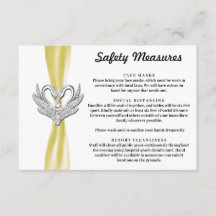 Gelbe Ribbon-Silberschwänze - Sicherheitsmaßnahmen