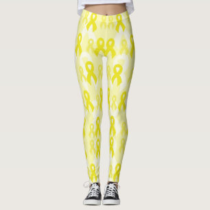 Gelbe Ribbons.. Endometriose Leggings