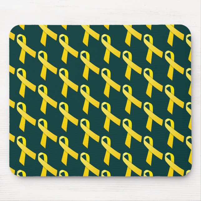 Gelbe Ribbons Mousepad (Vorne)