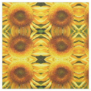 Gelbe Riesenmuschelblume Stoff