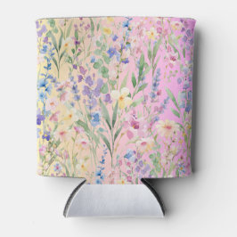 Gelbe Rosa Farbige Blumen Dosenkühler