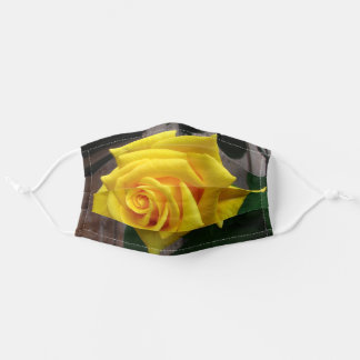 Gelbe Rose aus Texas-Gesichtsmaske Mund-Nasen-Maske Aus Stoff