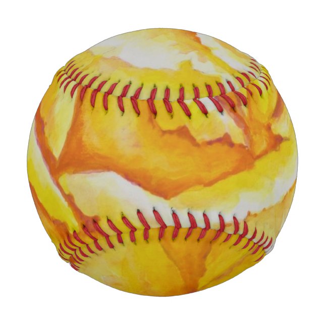 Gelbe Rose Baseball (Vorderseite)