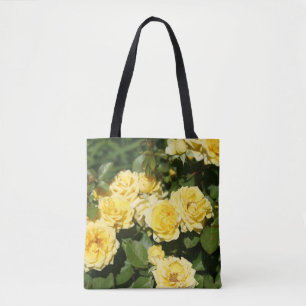 Gelbe Rose Blume Tasche