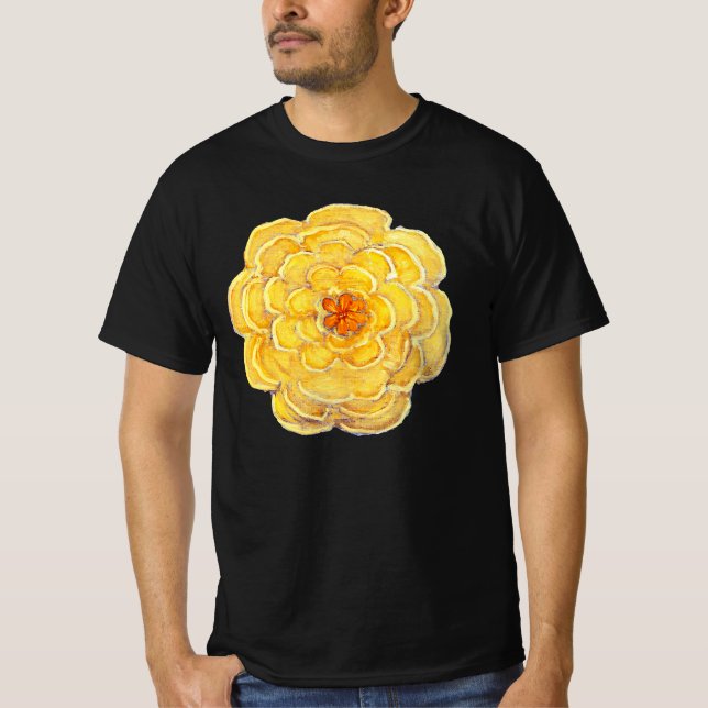 Gelbe Rose | Hilma af Klint | T-Shirt (Vorderseite)