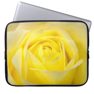 Gelbe Rose Laptopschutzhülle