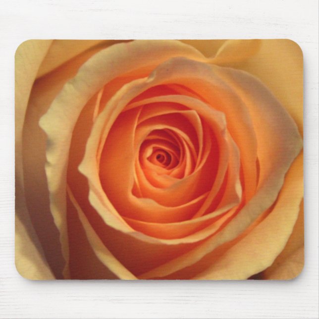 Gelbe Rose Mousepad (Vorne)